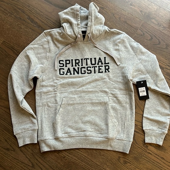 Spiritual Gangster Other - Spiritual Gangster brand new grey hoodie sweatshirt small - NEW